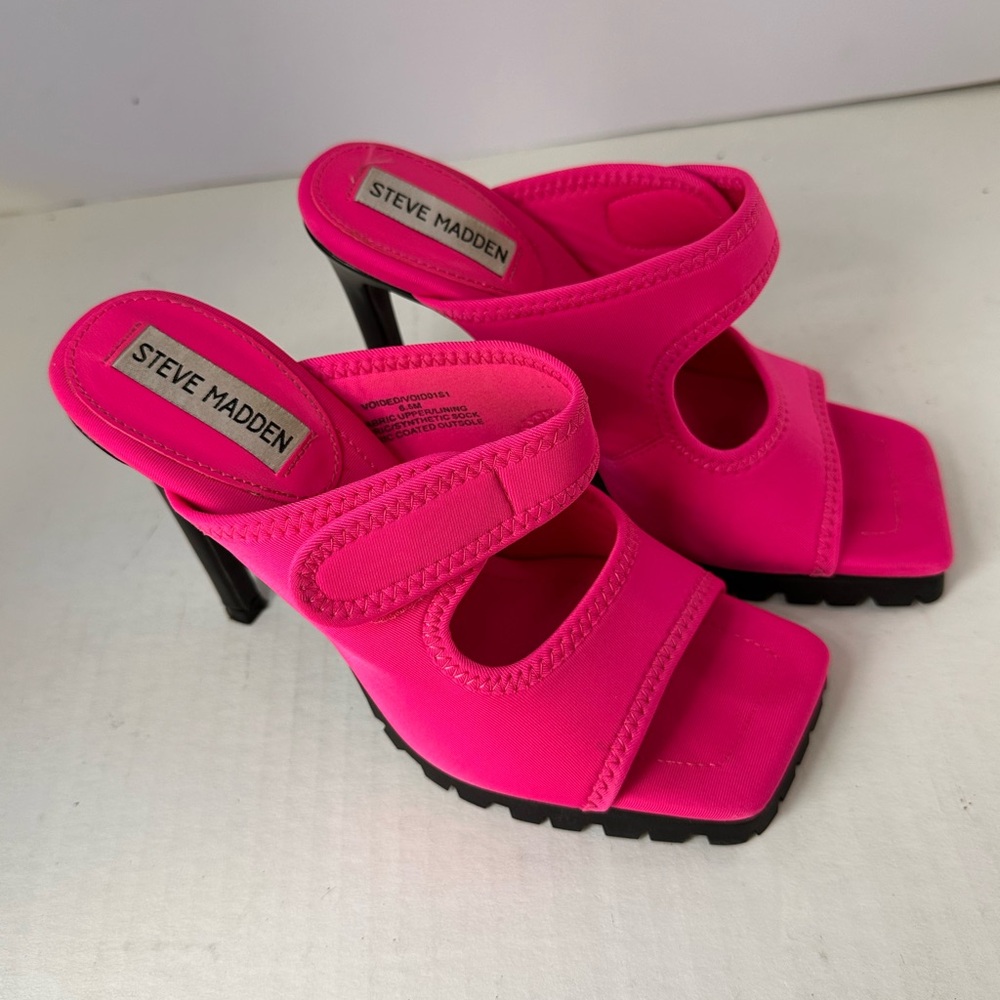 Steve Madden Women's Pink Heeled Sandals